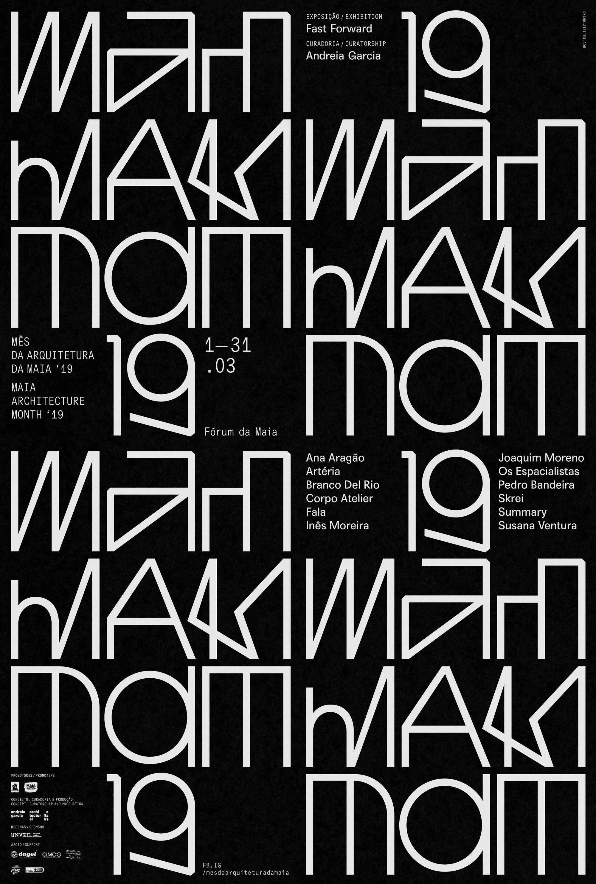 Black Mupi Poster